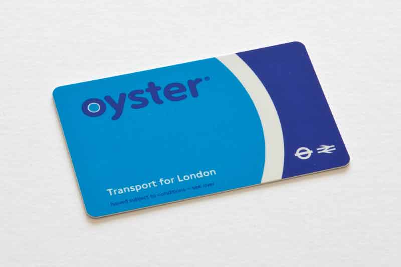 getting around London with an Oyster card