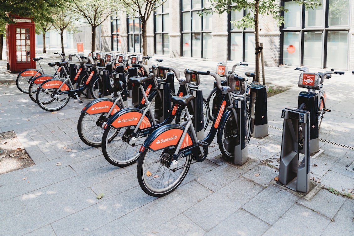 Transport Links in Bloomsbury - Santander Cycles